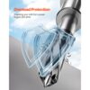 VEVOR Profi Kernbohrmaschine Magnetbohrmaschine 1300 W, Kernbohrmaschine Magnetbohreinheit 13000 N 40 mm, 810 U/min Magnetkernbohrsystem für Schiffsbau, Brückenbau, Windkrafterzeugung – Bild 5