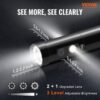 VEVOR Endoskopkamera Dreifachlinse 5" IPS-Bildschirm 854x480 Inspektionskamera 5m Kabel Rohrkamera 5000mAh Akku für 5-6Std. Kanalkamera IP67 Endoskop 180°Drehbar Automotoren Abwasserkanäle HVAC-Kanäle – Bild 2
