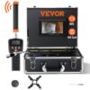 VEVOR Kanalkamera mit 512-Hz-Ortung, 30 m, 17,8 cm Rohrinspektionskamera mit DVR-Funktion, IP68-Kamera mit 12 einstellbaren LEDs, einer 16-GB-SD-Karte für Abwasserleitungen, Haus, Kanalabflussrohre