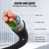 VEVOR Typ2 Ladekabel für Elektroauto/Hybrid EV Ladekabel E-Autoladekabel Wallbox 22kw TPU-Ladekabel 7m Kabellänge 3-Phase AC 380V Typ2 auf Typ2 Wasser-/Staubdicht Mit Allen Typ-2-Modellen Kompatibel – Bild 5 VEVOR Typ2 Ladekabel für Elektroauto/Hybrid EV Ladekabel E-Autoladekabel Wallbox 22kw TPU-Ladekabel 7m Kabellänge 3-Phase AC 380V Typ2 auf Typ2 Wasser-/Staubdicht Mit Allen Typ-2-Modellen Kompatibel – Bild 5