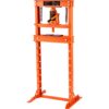 VEVOR Werkstattpresse Hydraulikpresse 12 t, Auto Kfz Rahmenpresse Presse Orange 40-705 mm, Manuelle Lagerpresse Kohlenstoffstahl Werkstattpresse für die Autobuchsen, Kugelgelenke, U-Gelenke usw.