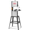 VEVOR Bandsäge mit Ständer, 9,65 Zoll, 506 U/min / 920 U/min, Tischbandsäge mit zwei Geschwindigkeiten, 370 W, 1/2 PS-Motor, 6 Zoll Schnitthöhe, 72,13 Zoll Sägeblattlänge, mit Anschlag und Gehrungsanschlag, für die Holzbearbeitung von Aluminium und Kunststoff VEVOR Bandsäge mit Ständer, 9,65 Zoll, 506 U/min / 920 U/min, Tischbandsäge mit zwei Geschwindigkeiten, 370 W, 1/2 PS-Motor, 6 Zoll Schnitthöhe, 72,13 Zoll Sägeblattlänge, mit Anschlag und Gehrungsanschlag, für die Holzbearbeitung von Aluminium und Kunststoff