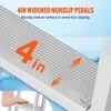 VEVOR Dockleiter 5 einziehbare Stufen 159kg Tragkraft Pontonbootleiter aus Aluminiumlegierung mit 1700-2005mm einstellbarer Höhe 10cm breite Stufe zum Einsteigen in Schiffe/See/Pool/Marine – Bild 5