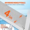VEVOR Anlegeleiter 3 Stufen 159​​kg Bootsanlegeleiter abnehmbar 610x455x1225mm – Bild 4