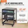 VEVOR 12U-Server-Rack mit offenem Rahmen 58.5-101.6cm verstellbare Tiefe freistehender/wandmontierter Netzwerk-Server-Rack 4-Pfosten-AV-Rack mit Rollen für Ihre gesamte Netzwerk-IT-Ausrüstung AV-Ausrüstung – Bild 2 VEVOR 12U-Server-Rack mit offenem Rahmen 58.5-101.6cm verstellbare Tiefe freistehender/wandmontierter Netzwerk-Server-Rack 4-Pfosten-AV-Rack mit Rollen für Ihre gesamte Netzwerk-IT-Ausrüstung AV-Ausrüstung – Bild 2