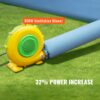 VEVOR Farbkabine DIY Sprühmalerei Sprühfarbe Schutzzelt 950 W, Blau 4 x 2,2 x 2,35 m Lackierzelt 210D Oxford-Gewebe Sprühfarbe Zelt Tragbare Sprühfarbe Farbstand DIY-Sprühmalerei – Bild 3