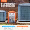 VEVOR Kältemittelabsauggerät Kältemittel Absaugstation 3/4 Ps Kältemittel Absauggerät Kältemittelrückgewinnungsmaschine 220-240 V 2,2 kg/min – Bild 2