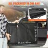 VEVOR Campingküche Outdoor Camping Küche 174 x 50 x 160 cm, Reiseküche Zeltschrank Zusammenklappbar 40 + 22 kg Klappbarer Campingtisch Küchenbox Arbeitsplatte Platz für die Spüle Tragetasche Shwarz – Bild 5