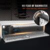 VEVOR Truckbox Werkzeugbox Anhängerbox Werkzeugkasten 1524x610x610mm Pickup-Aufbewahrungsbox, Aluminium-Diamantplatten-Werkzeugkasten mit Schloss & Schlüsseln, Wasserdichte Anhänger-Aufbewahrungsbox – Bild 5