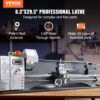VEVOR Metalldrehmaschine 211x750mm Drehbank Metall 50-2500U/min Tischdrehbank Tischdrehmaschine 750W 14x metrische (von 0,3 bis 3 mm) 10x zöllige (von 10 bis 44 TPI) Gewinde MT5 Spindelkonus – Bild 2