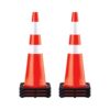 VEVOR 6er-Pack 36-Zoll-Verkehrskegel, Sicherheits-Straßenparkkegel mit schwarzer beschwerter Basis, Orangefarbene PVC-Verkehrssicherheitskegel, Gefahrenkegel VEVOR 6er-Pack 36-Zoll-Verkehrskegel, Sicherheits-Straßenparkkegel mit schwarzer beschwerter Basis, Orangefarbene PVC-Verkehrssicherheitskegel, Gefahrenkegel