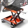 VEVOR Motorradheber 0,5 t Belastbar Motorrad Heber, 120–390 mm Motorradhebebühne Montagebock Motorrad, Einstellbare Motorradheber Montagebock Motorradlift, Motoständer Garage & Außenbereichen