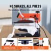 VEVOR Hitzepresse - 8-in-1-Hitzepresse-Sublimationsmaschine für selbstgemachte T-Shirts/Hüte/Becher/Wärmeübertragungsprojekte, 12 x 15 Multifunktions-Hitzepresse zum Wegschwenken mit 360°-Drehung – Bild 5