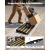 VEVOR Schwellenrampe Vollgummi Türschwellenrampe Max. Belastbarkeit 15Tonnen Bordsteinrampe mit 5,5x3,5cm Kanal Rollstuhlrampe 122x40,5x6,5cm Auffahrrampe Ideal für unebenen Boden Bordsteinkanten – Bild 5 VEVOR Schwellenrampe Vollgummi Türschwellenrampe Max. Belastbarkeit 15Tonnen Bordsteinrampe mit 5,5x3,5cm Kanal Rollstuhlrampe 122x40,5x6,5cm Auffahrrampe Ideal für unebenen Boden Bordsteinkanten – Bild 5