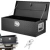 VEVOR 762 x 330 x 244 mm Werkzeugkasten für Lkw-Ladefläche, Abschließbar 64 L Truckbox Werkzeugbox Aufbewahrungs-Werkzeugkasten, 30 kg Tragfähigkeit Werkzeugkiste Organizer für Wohnmobil, PKW usw.