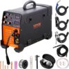 VEVOR MIG/MMA/LIFT TIG 3 in 1 Schweißgerät 50-250 A Fülldrahtschweißen(0,8 mm & 1 mm) IGBT-Technologie 2,2-12 m/min Drahtgeschwindigkeit 5,6 kVA