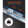 VEVOR Linearführung Linearschiene 2 Stk. SBR20-1500mm Kohlenstoffstahl Aluminium Führungsschiene mit 4 Stk. SBR20UU-Gleitblöcke Linearlager Lagerblock CNC Teile für 3D Drucker Fräs-/Drehmaschine – Bild 4