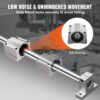 VEVOR Linearführungsschienen-Set, SFC20 1000 mm, 2 Stück 1000 mm SFC20-Führungsschienen, 4 Stück SC20-Gleitblöcke, 4 Stück Schienenstützen, Linearschienen und Lagersatz für automatisierte Ma – Bild 4