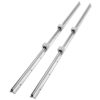 VEVOR Linearführung Linearschiene 2 Stk. SBR16-1500mm Kohlenstoffstahl Aluminium Führungsschiene mit 4 Stk. SBR16UU-Gleitblöcke Linearlager Lagerblock CNC Teile für 3D Drucker Fräs-/Drehmaschine