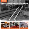 VEVOR Linearführung Linearschiene 2 Stk. SBR16-1500mm Kohlenstoffstahl Aluminium Führungsschiene mit 4 Stk. SBR16UU-Gleitblöcke Linearlager Lagerblock CNC Teile für 3D Drucker Fräs-/Drehmaschine – Bild 2