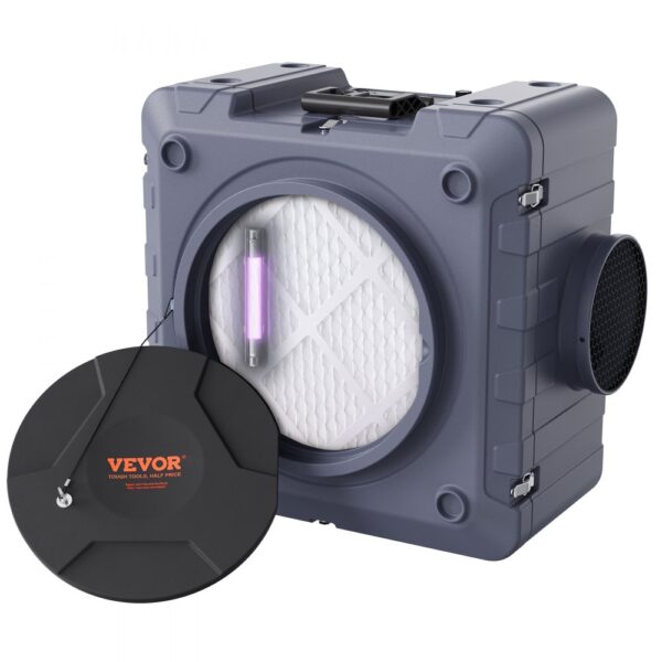 VEVOR Luftreiniger mit 3-stufiger stapelbarer Negativluftmaschine mit 800 CFM VEVOR Luftreiniger mit 3-stufiger stapelbarer Negativluftmaschine mit 800 CFM