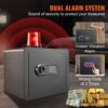 VEVOR Tresor 0,034 m³ Heimtresor Stahl für Bargeld Gold 15,8 x 11,8 x 35,05cm – Bild 5