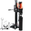 VEVOR Diamant Bohranlage 3200 W Diamantkernbohrmaschine Kernbohrgerät 0-750 U/min Kernbohrmaschine Nass- und Trockenbohren, 20 cm Magnetbohrmaschine Geeignet zum Bohren von Stahlbeton, Marmor usw.