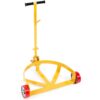 VEVOR Fassroller mit Griff Transportroller Rollbrett 250L Fass-Trolley Ø 620 mm Geeignet zum Transport von Fass bis zu einem Gewicht von 544kg Fasswagen mit 1 Universalrad & 2 Richtungsräder
