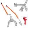 VEVOR Reifenmontiergerät Reifenwechsler 571–622 mm Einstellbar, Reifenmontagegerät 546x265x200 mm Montiereisen Montierhebel Reifenmontiermaschine Reifenwechseln Werkzeug Reifenheber Orange VEVOR Reifenmontiergerät Reifenwechsler 571–622 mm Einstellbar, Reifenmontagegerät 546x265x200 mm Montiereisen Montierhebel Reifenmontiermaschine Reifenwechseln Werkzeug Reifenheber Orange