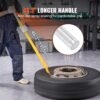 VEVOR Reifenmontiergerät Reifenwechsler 1175 mm Gelbes Reifenmontagegerät Montiereisen Montierhebel Reifenmontiermaschine Reifenwechseln Werkzeug Reifenheber Manuell für Pkw, Lkw, SUVs, Motorräder – Bild 4 VEVOR Reifenmontiergerät Reifenwechsler 1175 mm Gelbes Reifenmontagegerät Montiereisen Montierhebel Reifenmontiermaschine Reifenwechseln Werkzeug Reifenheber Manuell für Pkw, Lkw, SUVs, Motorräder – Bild 4