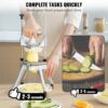 VEVOR Frittiermaschine 3/8 Zoll, Kartoffelschneider, Pommes-Schneidemaschine, zum Schneiden von Gemüse / Obst / Gurken / Kartoffeln / Zwiebeln / Pilz / Äpfeln – Bild 3 VEVOR Frittiermaschine 3/8 Zoll, Kartoffelschneider, Pommes-Schneidemaschine, zum Schneiden von Gemüse / Obst / Gurken / Kartoffeln / Zwiebeln / Pilz / Äpfeln – Bild 3