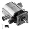 VEVOR Hydraulische Holzspalterpumpe, 13 GPM, 2-stufige 3000 PSI Holzspalterpumpe, 1" Einlass 1/2" NPT Auslass 3600 U/min Aluminium-Hydraulikzahnradpumpe, für Holzspalter mit kleinem Motor, Schneepflug