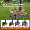 VEVOR Tragbarer Holzofen, Camping-Hot-Zelt-BBQ-Ofen, 300 cm, für den Außenbereich mit Rohren – Bild 3 VEVOR Tragbarer Holzofen, Camping-Hot-Zelt-BBQ-Ofen, 300 cm, für den Außenbereich mit Rohren – Bild 3