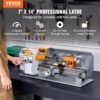 VEVOR Metalldrehmaschine 500W Drehbank Metall 18x36cm Tischdrehbank aus HT200-Gusseisen 0–2200U/min Poly-V-Riemen-Übertragung 20mm Bohrung durch die Spindel Geeignet für 0,5-2,5mm Gewinde – Bild 2