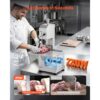 VEVOR Kommerzielle Fleischknochen Sägemaschine 2200 W, 1000 kg/h Knochenschneidemaschine Gefrorene Fleisch Knochen Schneidemaschine, 0-180 mm Einstellbare Dicke Knochensäge 470 x 530 mm Arbeitstisch – Bild 2 VEVOR Kommerzielle Fleischknochen Sägemaschine 2200 W, 1000 kg/h Knochenschneidemaschine Gefrorene Fleisch Knochen Schneidemaschine, 0-180 mm Einstellbare Dicke Knochensäge 470 x 530 mm Arbeitstisch – Bild 2