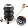 VEVOR Pneumatischer Wagenheber Air Jack 3 t, Weiß Dreifachbeutel-Luftheber 140-450 mm Hubhöhe Airbag Luftwagenheber mit langem Griff, 5 Minuten Hub Luftheber Wagenheber für SUV, Lkw, Pkw usw.