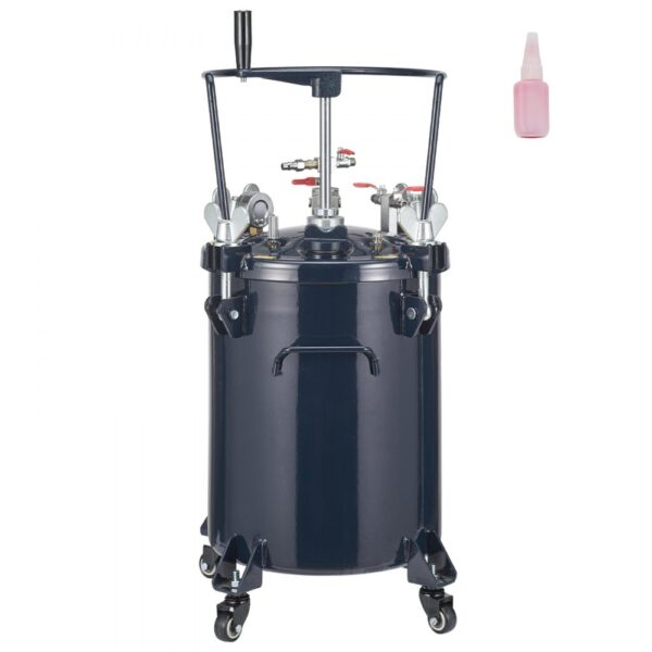 VEVOR Druckbehälter Farbbehälter Sprühfarbe Drucktopf 30 L Drucktank, 70 psi Lackierpistole Farbbehälter Φ 80 x 42,5 cm Spray Paint Pressure Pot Tank Paint Container Farbspritzpistolen Lacken, Flecken VEVOR Druckbehälter Farbbehälter Sprühfarbe Drucktopf 30 L Drucktank, 70 psi Lackierpistole Farbbehälter Φ 80 x 42,5 cm Spray Paint Pressure Pot Tank Paint Container Farbspritzpistolen Lacken, Flecken