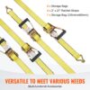 VEVOR 4er-Set Spanngurt 0,05 x 8 m Zurrgurt 4536 kg Ratschenzurrgurt Polyester-Gurt und Kohlenstoffstahl-Haken Befestigungsgurt Ratschenspanngurt Ideal für Motorräder Fahrräder Kajaks UTV Boote ATV – Bild 5 VEVOR 4er-Set Spanngurt 0,05 x 8 m Zurrgurt 4536 kg Ratschenzurrgurt Polyester-Gurt und Kohlenstoffstahl-Haken Befestigungsgurt Ratschenspanngurt Ideal für Motorräder Fahrräder Kajaks UTV Boote ATV – Bild 5