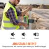 VEVOR Professional Laserempfänger 60m Reichweite Laserdetektor für Puls-Kreuzlinienlaser ±1,5mm Nivellierbereich 1,5-V-Batterien 20 Stunden Betriebszeit doppelte LCD-Display mit Hintergrundbeleuchtung – Bild 5