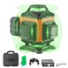 VEVOR Kreuzlinienlaser 30m Lasernivellier Selbstnivellierend Linienlaser 520nm±10nm Laserwellenlänge Baulaser ±0,28cm bei 10m Kreuzlaser ±3° Staub- & Wasserdicht inkl. Lithiumbatterie Typ-C-Leitung