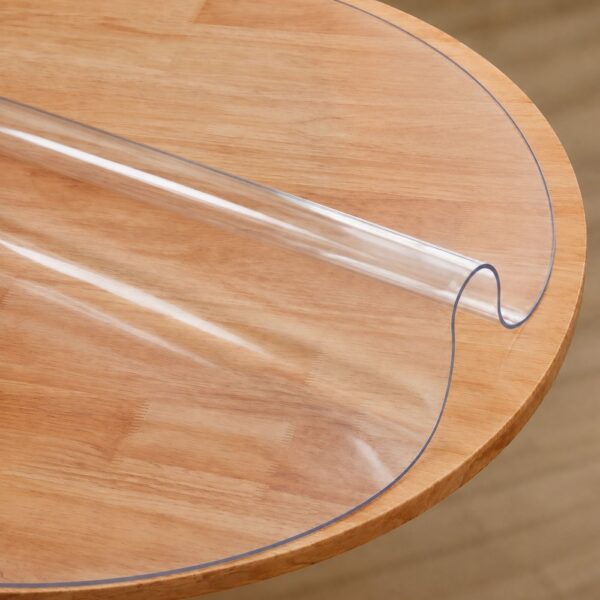 VEVOR Tischfolie Tischschutz Transparent 1,5 mm Dicke, φ 1230 mm Tischschutz-Folie PVC Runde Tischdecke Tischfolie Abwaschbar Verschleißfest Hitzebeständig Wasserdichte Tisch-Schutzfolie Wohnzimmer VEVOR Tischfolie Tischschutz Transparent 1,5 mm Dicke, φ 1230 mm Tischschutz-Folie PVC Runde Tischdecke Tischfolie Abwaschbar Verschleißfest Hitzebeständig Wasserdichte Tisch-Schutzfolie Wohnzimmer