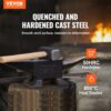 VEVOR Amboss Einzelner Hornamboss 10 kg Stahlamboss Geschmiedeter Amboss Robuster Hornamboss Schmied Juweliere Metallschmied Schmiedewerkzeug Geeignet für Nieten, Abflachen, Schmieden und Formen – Bild 2