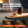 VEVOR Amboss Einzelner Hornamboss 30kg Stahlamboss Geschmiedeter Amboss Robuster Hornamboss Schmied Juweliere Metallschmied Schmiedewerkzeug Geeignet für Nieten, Abflachen, Schmieden und Formen – Bild 4