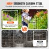 VEVOR 10x Dekorativer Gartenzaun 61x33cm Oberbogen Metallzaun aus Kohlenstoffstahl Steckzaun 5,08cm Spike-Abstand Hundezaun Gitterzaun Beetzaun Zaun Metall Zaunelementen inkl. Befestigungsmaterial – Bild 4 VEVOR 10x Dekorativer Gartenzaun 61x33cm Oberbogen Metallzaun aus Kohlenstoffstahl Steckzaun 5,08cm Spike-Abstand Hundezaun Gitterzaun Beetzaun Zaun Metall Zaunelementen inkl. Befestigungsmaterial – Bild 4