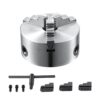 VEVOR Drehbankfutter K11-160 160mm Dreibackenfutter HT300-Material 3 Backenfutter Klemmbereich 3,5–160mm 3-Backen, 20Cr, ≥53HRC φ45mm Bohrung Spannfutter Drechselbank Selbstzentrierend VEVOR Drehbankfutter K11-160 160mm Dreibackenfutter HT300-Material 3 Backenfutter Klemmbereich 3,5–160mm 3-Backen, 20Cr, ≥53HRC φ45mm Bohrung Spannfutter Drechselbank Selbstzentrierend