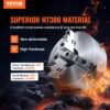 VEVOR Drehbankfutter K11-200 200mm Dreibackenfutter HT300-Material 3 Backenfutter Spannbereich 4–200mm 3-Backen, 20Cr, ≥53HRC φ65mm Bohrung Spannfutter Drechselbank Selbstzentrierend – Bild 2