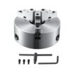 VEVOR Drehbankfutter K11-250 250mm Dreibackenfutter HT300-Material 3 Backenfutter Spannbereich 6–250mm 3-Backen, 20Cr, ≥53HRC φ80mm Bohrung Spannfutter Drechselbank Selbstzentrierend