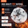 VEVOR KP96 Drehbankfutter 4-Backen φ96mm Backenfutter aus 45# Klemmbereich 32–70mm Spannfutter-Innengewinde M33 x 3,5 TPI Drehbank Ausrichtungsgenauigkeit ≤0,3mm Drechselfutter Drehmaschinenfutter – Bild 2