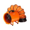 VEVOR Bauventilator 145-W-AC-Motor Baugebläse 2900 U/min Baulüfter Gebläse 1020 CFM (1733 m3/h) Axiallüfter mit 10 m Schlauch Axialgebläse 79 dB Geräuschpegel Industrielüfter VEVOR Bauventilator 145-W-AC-Motor Baugebläse 2900 U/min Baulüfter Gebläse 1020 CFM (1733 m3/h) Axiallüfter mit 10 m Schlauch Axialgebläse 79 dB Geräuschpegel Industrielüfter