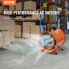 VEVOR Bauventilator 145-W-AC-Motor Baugebläse 2900 U/min Baulüfter Gebläse 1020 CFM (1733 m3/h) Axiallüfter mit 10 m Schlauch Axialgebläse 79 dB Geräuschpegel Industrielüfter – Bild 2 VEVOR Bauventilator 145-W-AC-Motor Baugebläse 2900 U/min Baulüfter Gebläse 1020 CFM (1733 m3/h) Axiallüfter mit 10 m Schlauch Axialgebläse 79 dB Geräuschpegel Industrielüfter – Bild 2